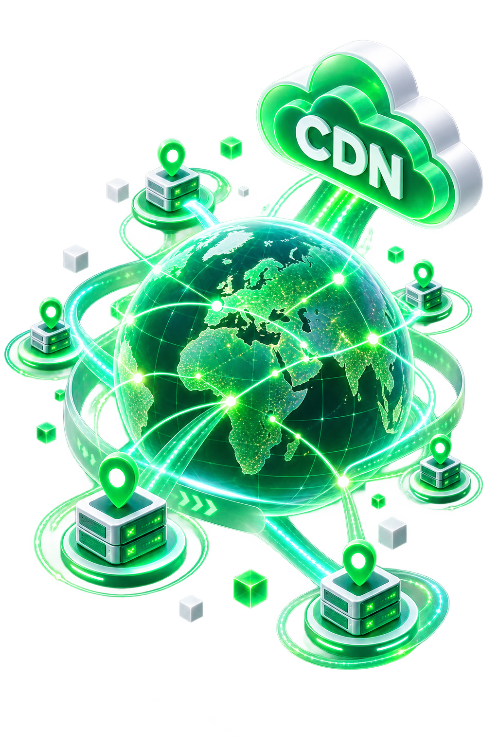 شبکه توزیع محتوا CDN رهام کلود